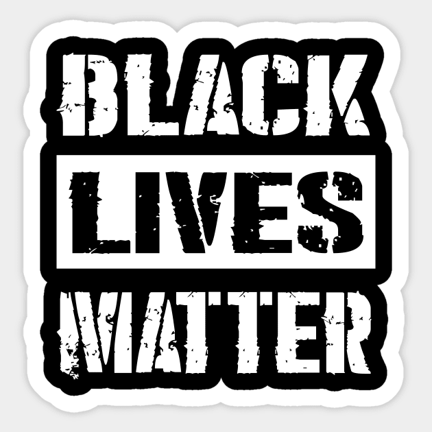 Black Lives Matter Sticker by Kamisan Bos